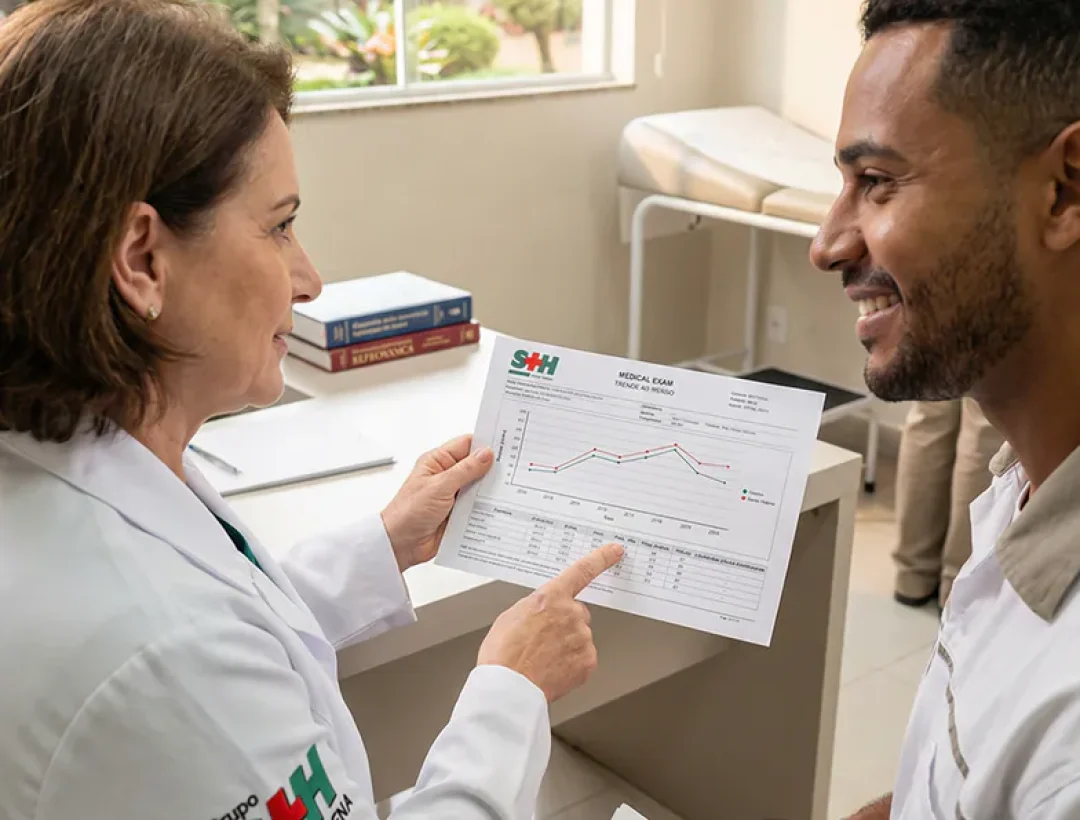 Acompanhamento da Saúde Ocupacional dos TrabalhadoresResultado